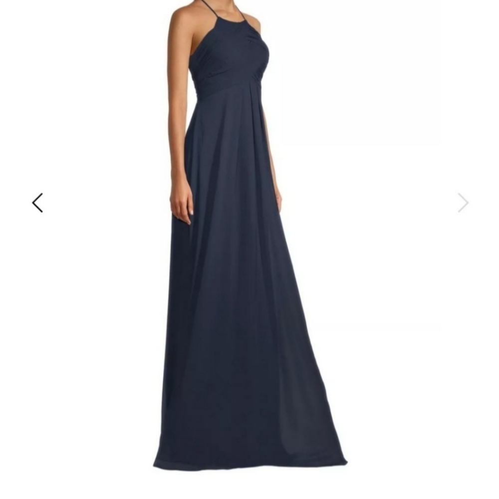 A.B.S. evening halter gown